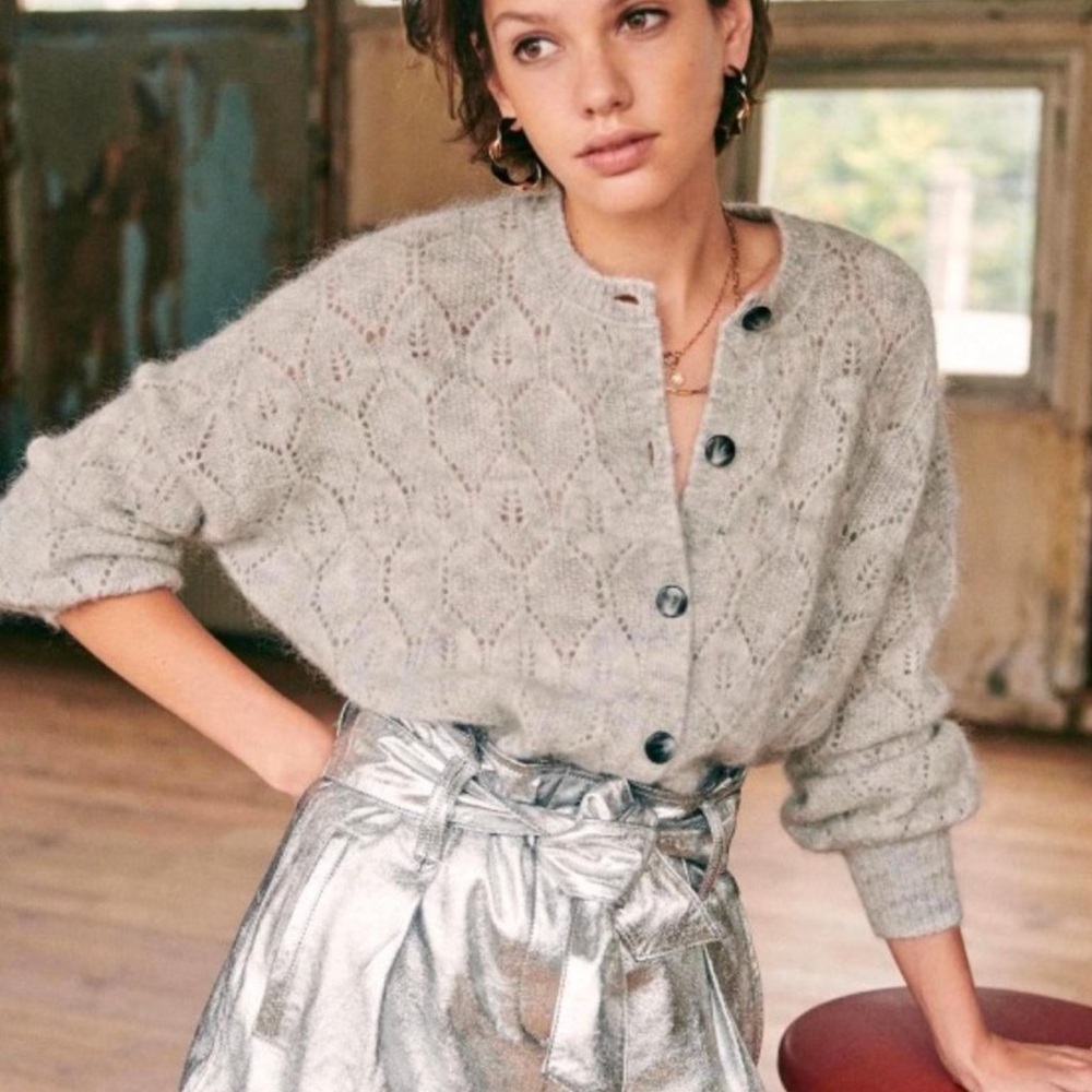 Sezane Phoebe Sweater Cardigan